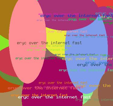 Eryc over the internet fast